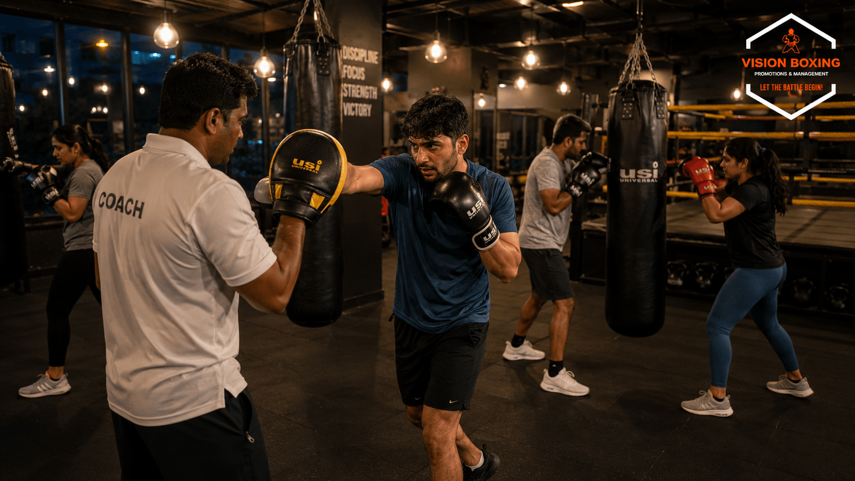 Evening boxing class for office goers near Electronic City Bangalore